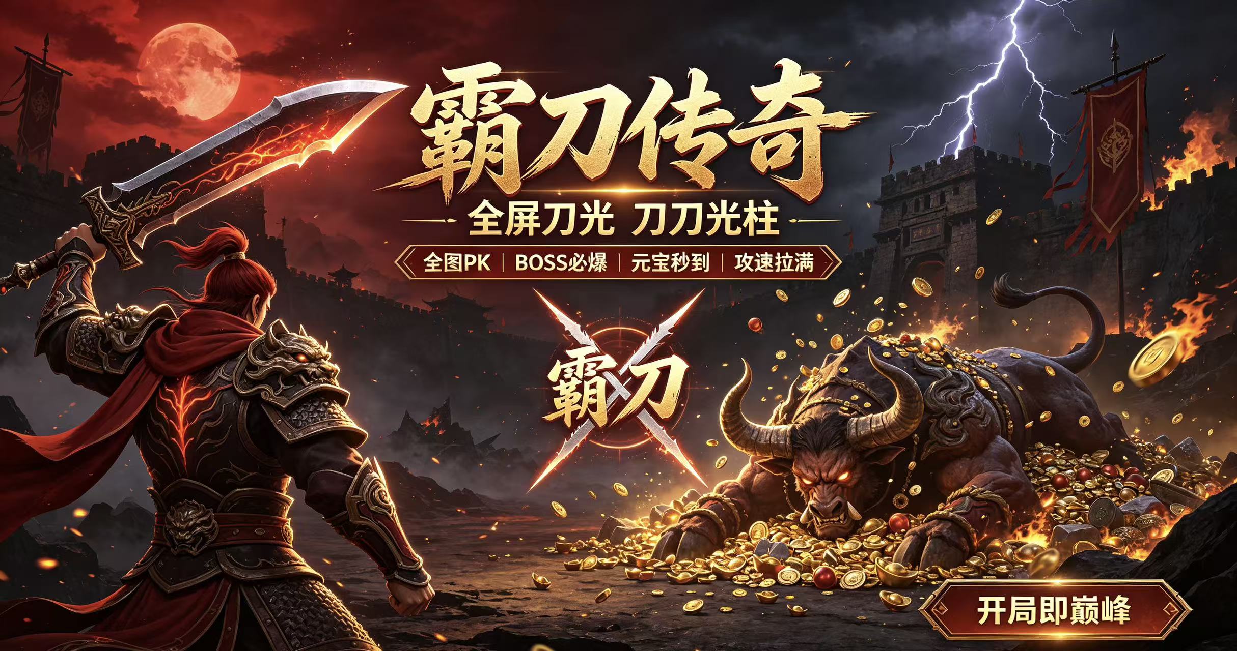 霸刀传奇最新版/官方版/安卓版/无广告版/无限刀版版本合集下载
